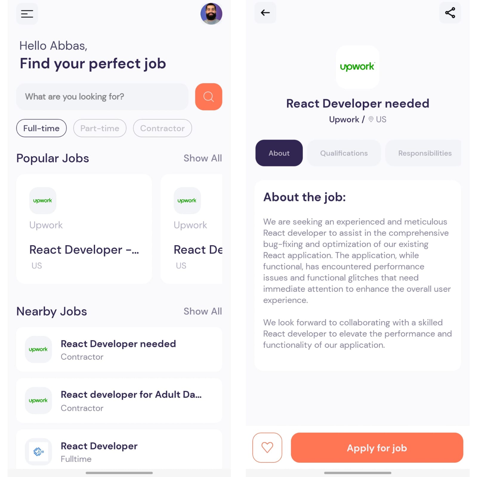 Jobs Finder